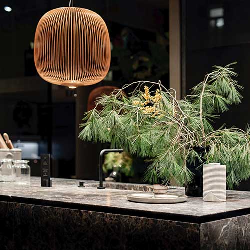Piano cucina in marmo Pavia